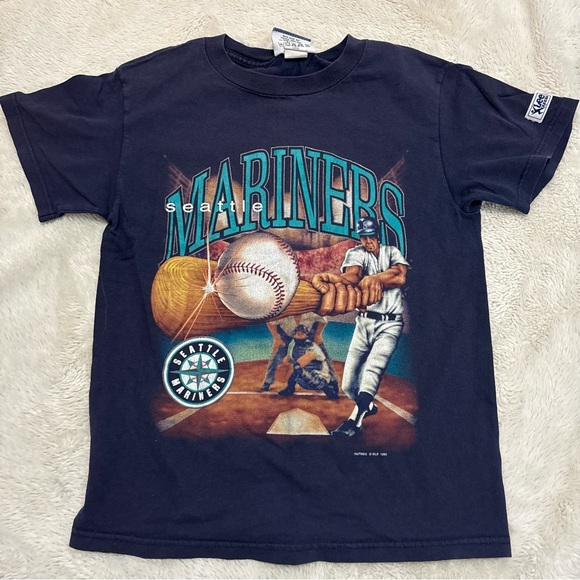 Lee Tops - Vintage Lee sport 1996 mariners tee